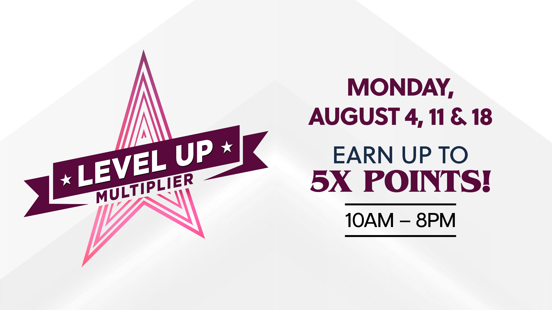 Level Up Multiplier